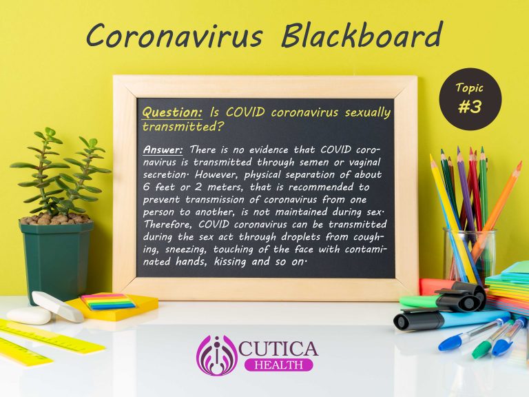 Topic #3: Is COVID coronavirus sexually transmitted?