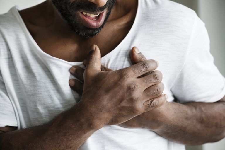 Chest pain may be a symptom something serious